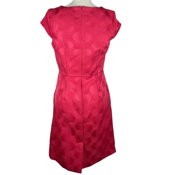 Shelby & PALMER PEPLUM SHEATH KNEE LENGTH DRESS WITH POCKETS & CAP SLEEVES - Picture 8 of 13